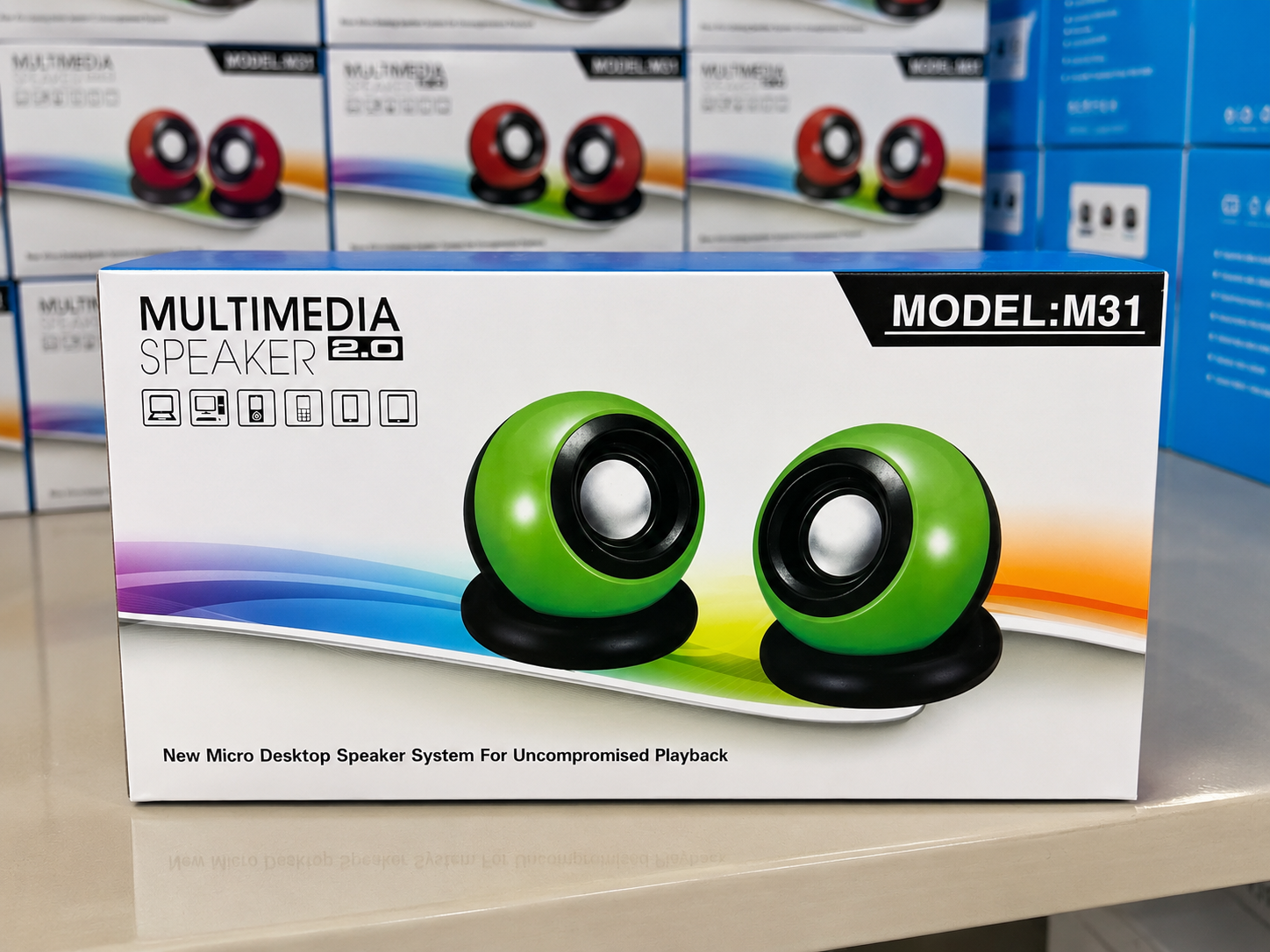 سماعات كمبيوتر M31 Multimedia Speaker 2.0