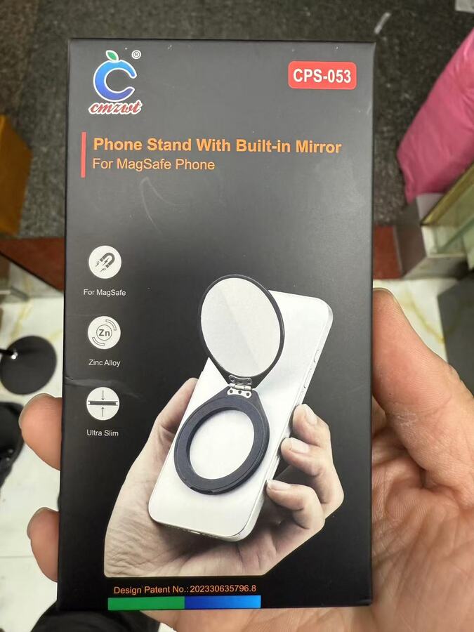 CMZWT CPS-053 – حامل هاتف مغناطيسي مع مرآة مدمجة (MagSafe)