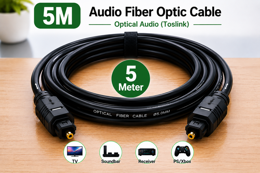 كيبل صوت بصري Optical Audio Cable