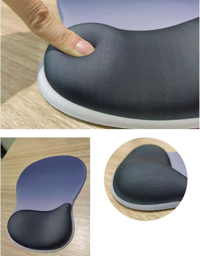 باد ماوس مريحة مع مسند معصم Memory Foam