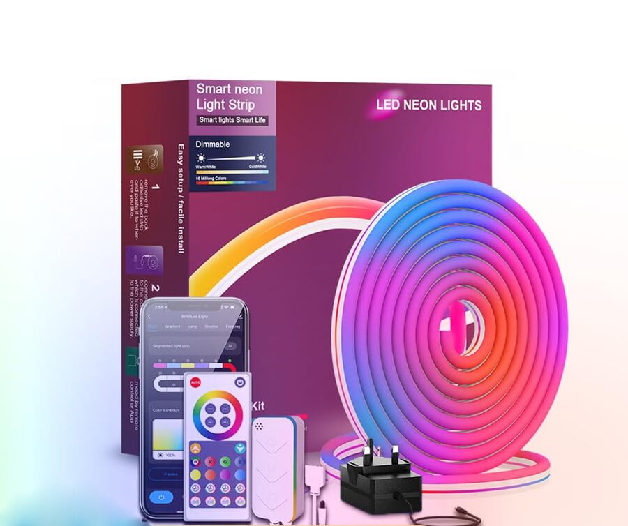 شريط إضاءة نيون ذكي (Smart Neon Light Strip)