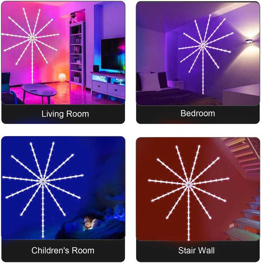 شريط إضاءة الألعاب النارية (Firework LED)
