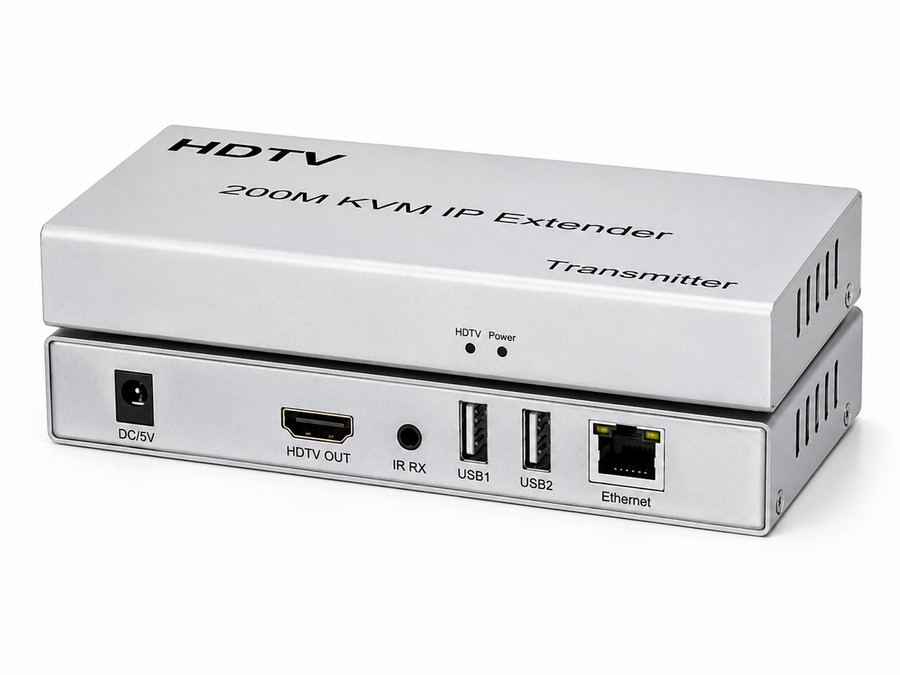 اكستندر HDMI KVM عبر الشبكة حتى 200 متر (HDMI KVM IP Extender 200)