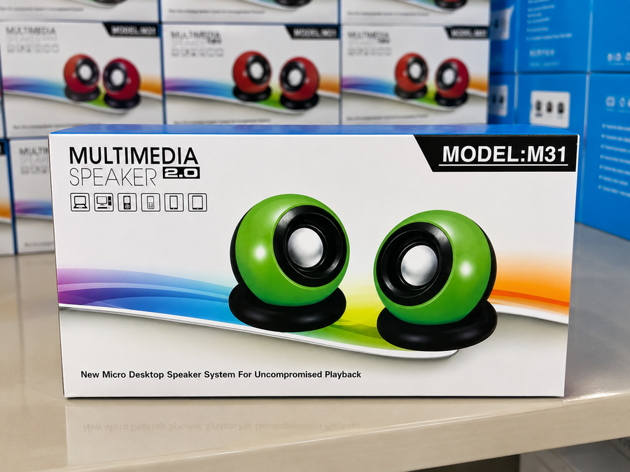 سماعات كمبيوتر M31 Multimedia Speaker 2.0