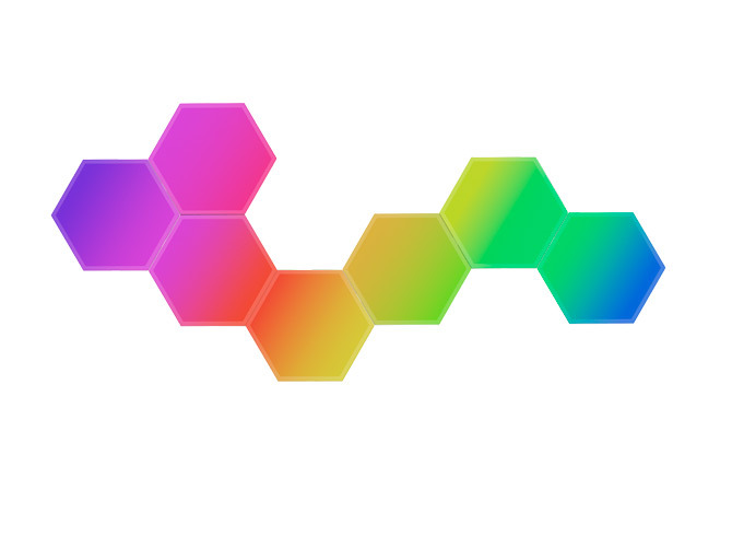 إضاءة الحائط السداسية الذكية (Smart Hexagon Wall Light