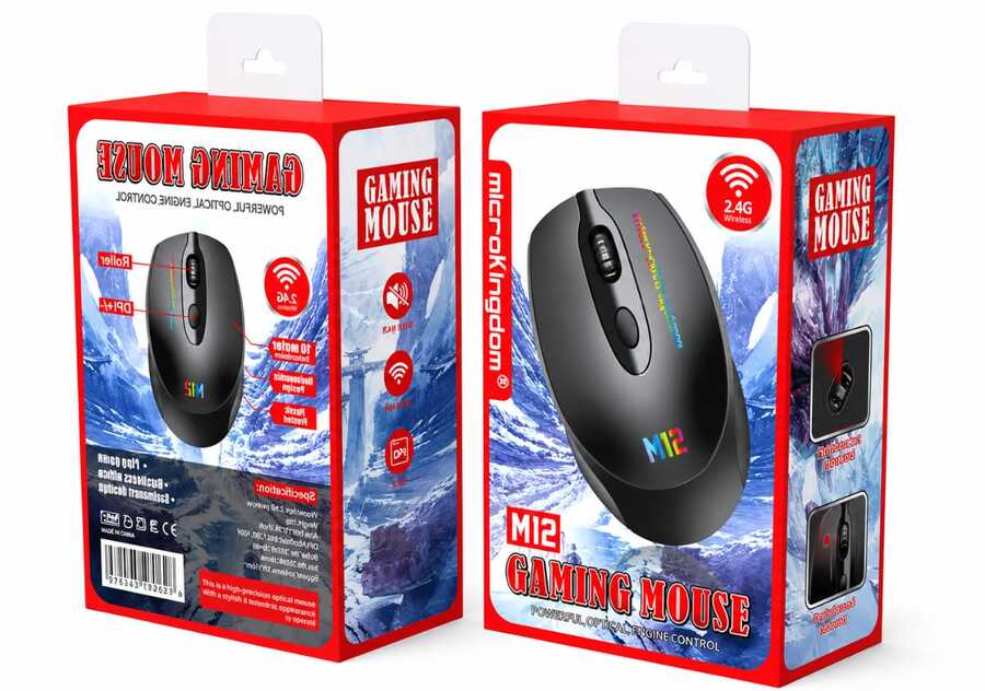 ماوس لاسلكي Microkingdom M12