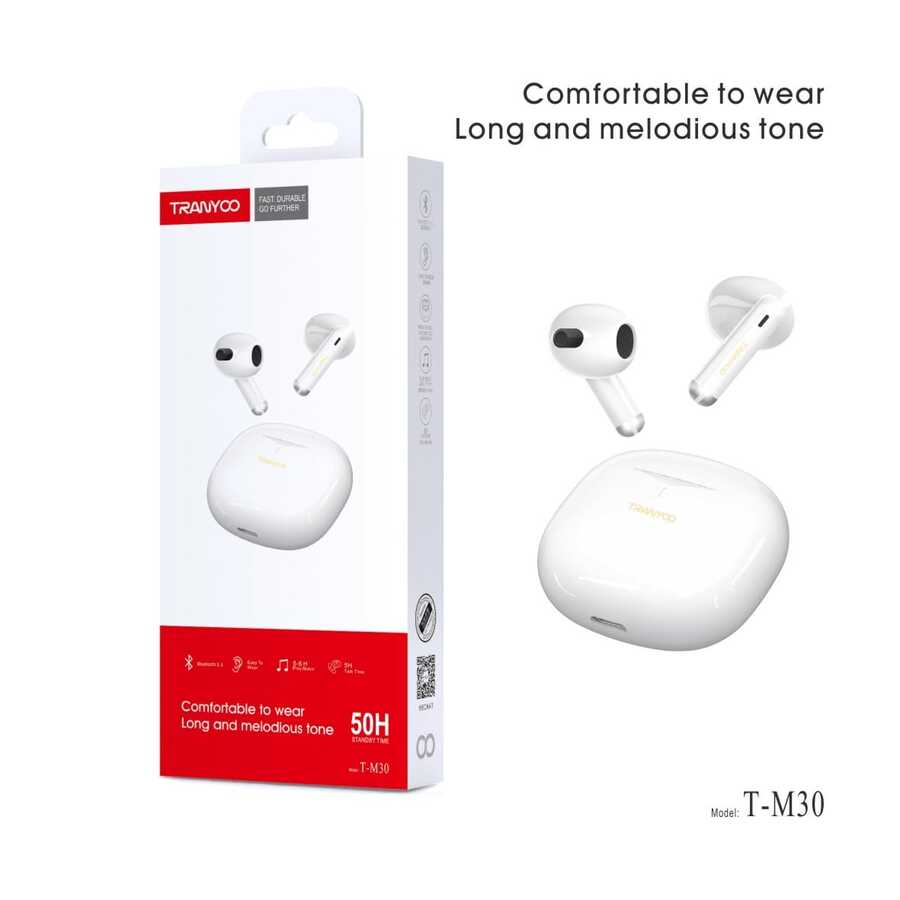 سماعات أذن لاسلكية Tranyoo T-M30