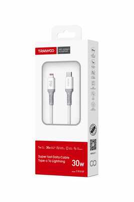 كابل شحن Tranyoo T-P19 IP Type-C to Lightning (30W)