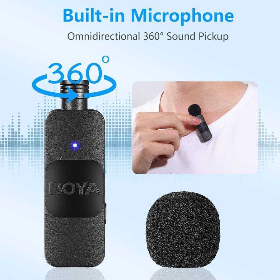 ميكروفون لاسلكي BOYA BY-V1