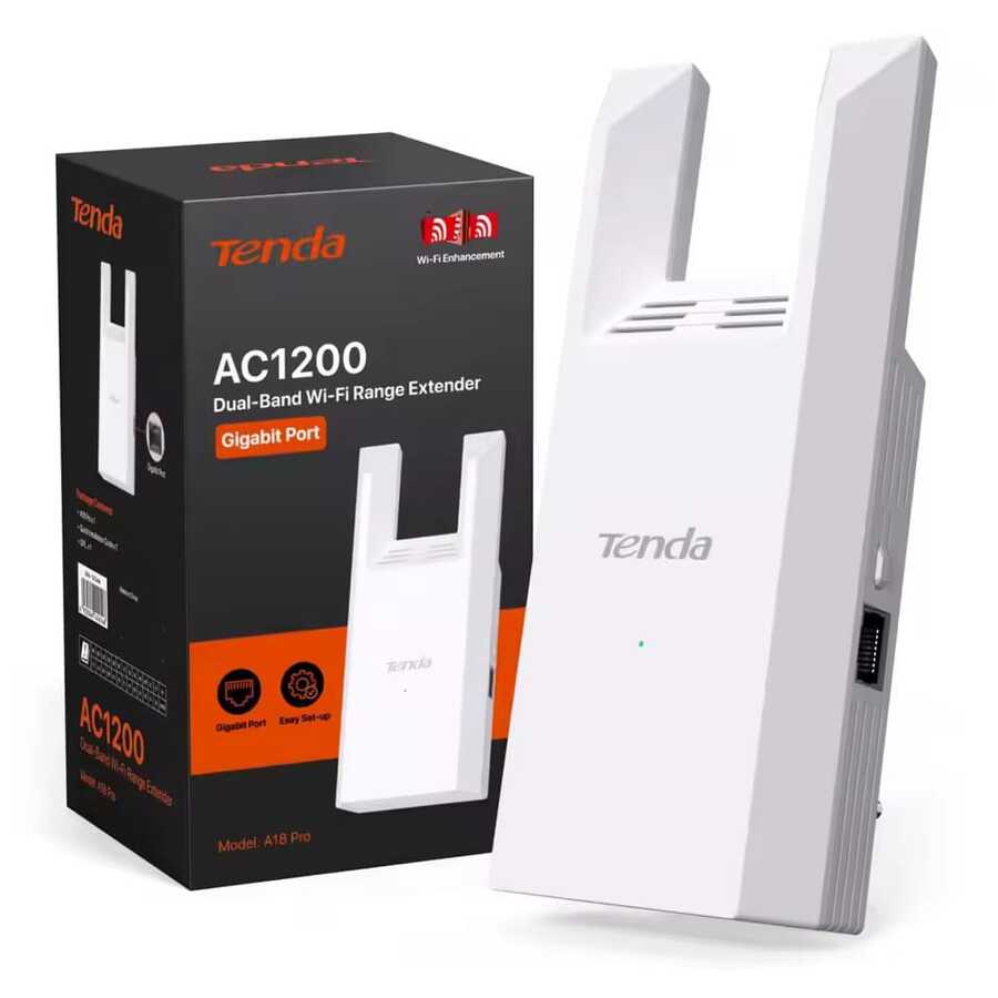 مقوي إشارة Tenda AC1200 (A18 Pro)