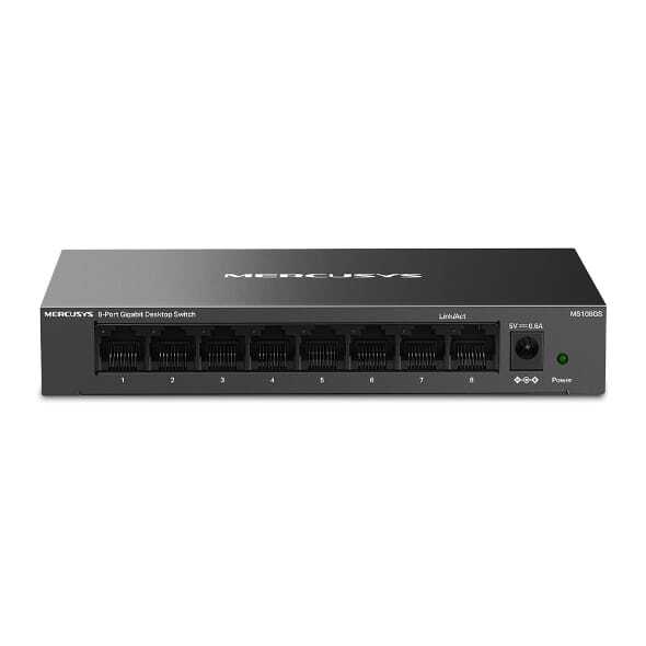 Mercusys 8-Port Gigabit Desktop Switch (موديل: MS108GS)